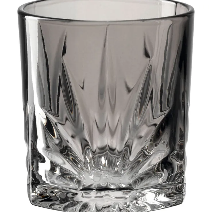 LEONARDO Whiskyglas CAPRI 4er-Set grau
