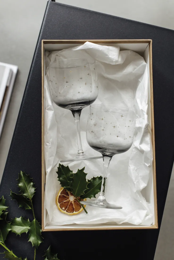 Villeroy & Boch like. by Weihnachten Weißweinkelch 2tlg. Set WINTER GLOW