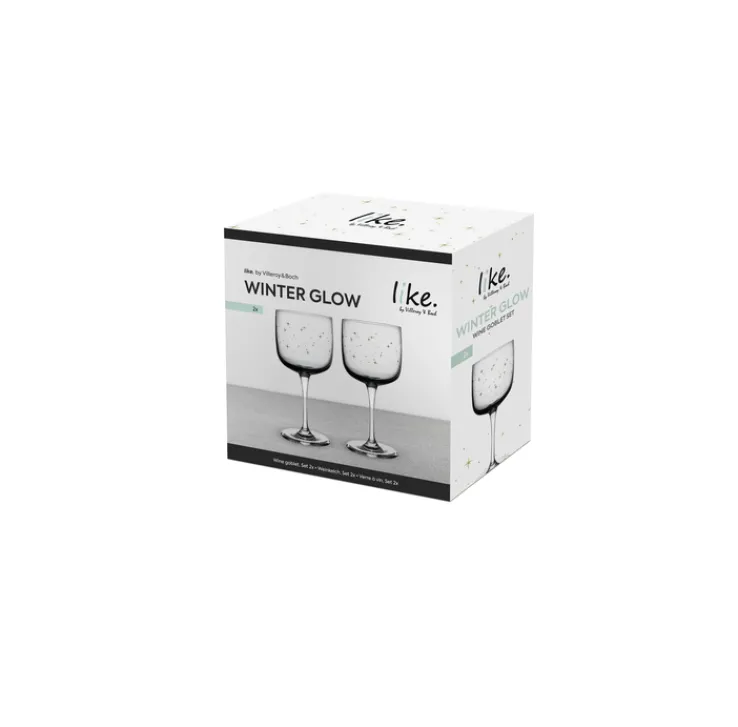 Villeroy & Boch like. by Weihnachten Weißweinkelch 2tlg. Set WINTER GLOW