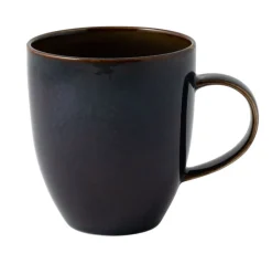 like. Henkelbecher CRAFTED DENIM 350 ml blau/ braun