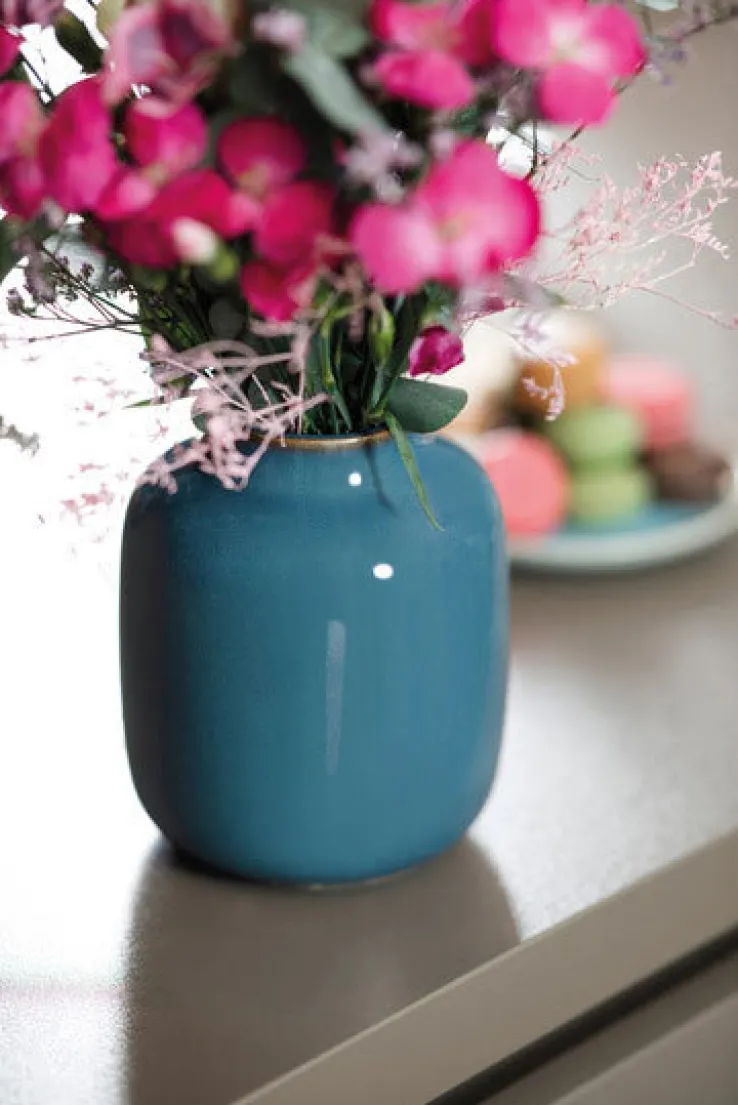like. Vase LAVE HOME - Nek 15,5 cm blau