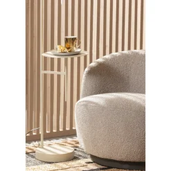 Loungesessel WOOLLY Bouclé naturel