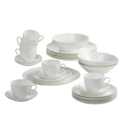 MAXWELL & WILLIAMS Kombiservice CASHMERE RESORT 30-teilig weiß