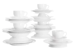 MAXWELL & WILLIAMS Kombiservice BASICS 30-teilig weiß