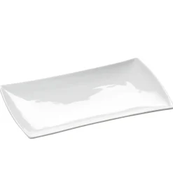 MAXWELL & WILLIAMS Platte EAST MEETS WEST 20,5 x 11,5 cm Hartporzellan weiß