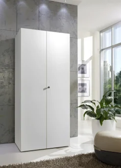 Mehrzweckschrank MULTIRAUMKONZEPT 80 x 185 cm weiß