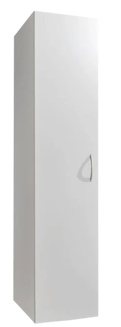 QUARTIER Mehrzweckschrank Multiraumkonzept 45 x 185 x 40 cm weiß