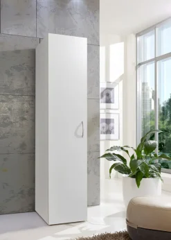 QUARTIER Mehrzweckschrank Multiraumkonzept 45 x 185 x 40 cm weiß