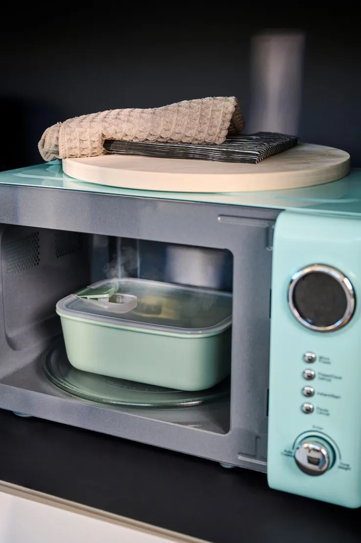 MEPAL Frischhaltedosen-Set EASYCLIP 3-teilig Nordic White Kunststoff