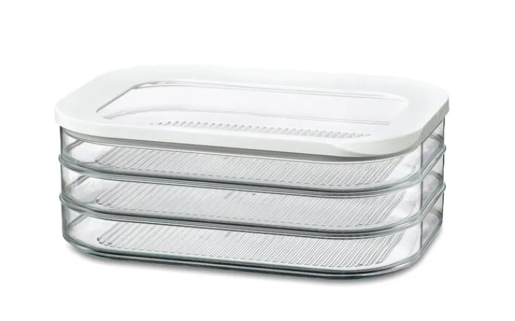 MEPAL Kühlschrankdose MODULA 1650 ml Kunststoff weiß