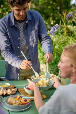 MEPAL Salatbesteck SILUETA 2-teilig nordic white