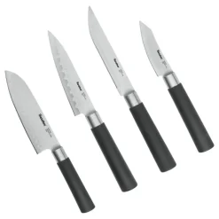 metaltex Messer Set ASIA 4-teilig Edelstahl