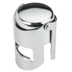 metaltex Sektflaschenverschluss chromfarbig