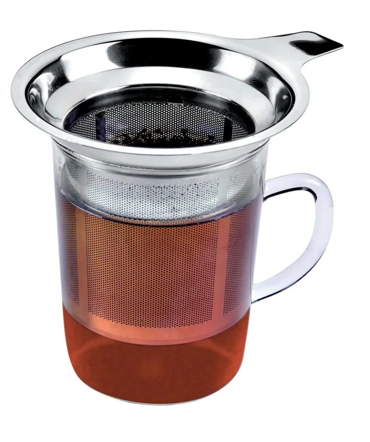 metaltex Tee-Sieb INOX silberfarbig