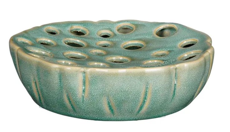 MICA DECORATIONS Deko Vase grün 6 cm