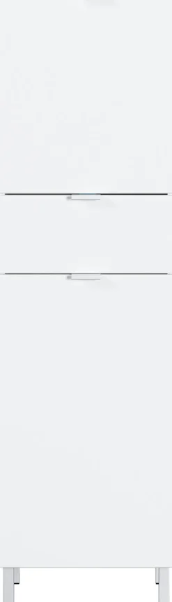 Mittelschrank FEY 34 x 120 cm Weiß/ HG Weiß