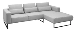 Musterring Ecksofa JustB! R light grey