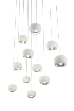 Musterring LED Balkenpendel MR CANNON 11-flg weiß