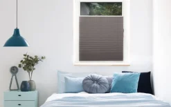 my deco Plissee 70 x 130 cm grau