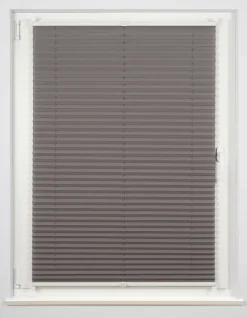 my deco Plissee 40 x 100 cm grau