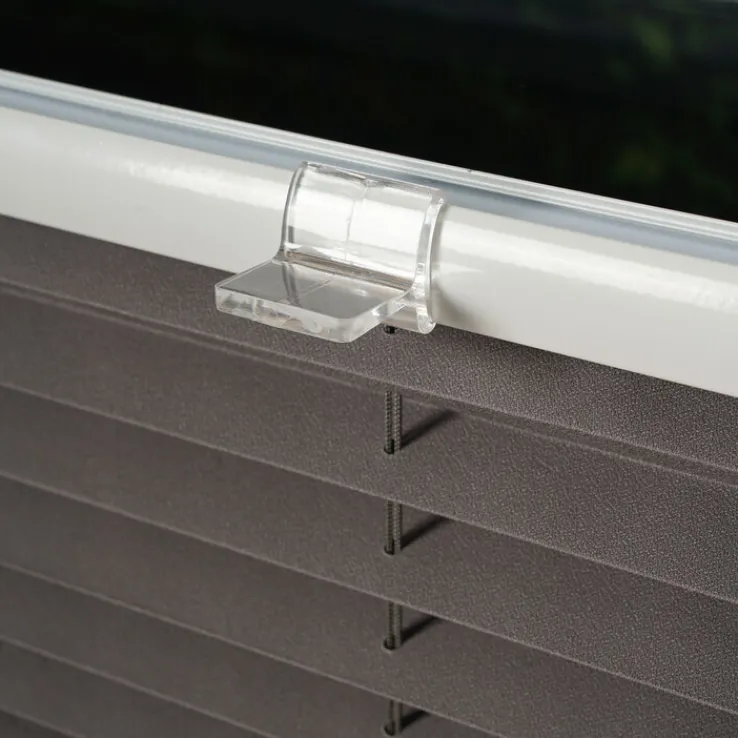 my deco Plissee 110 x 130 cm grau