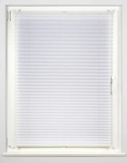 my deco Plissee 110 x 130 cm weiß