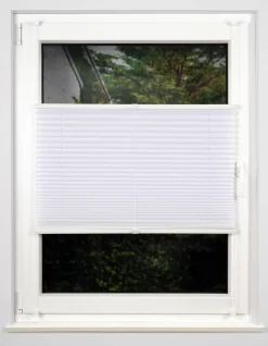 my deco Plissee 70 x 210 cm weiß