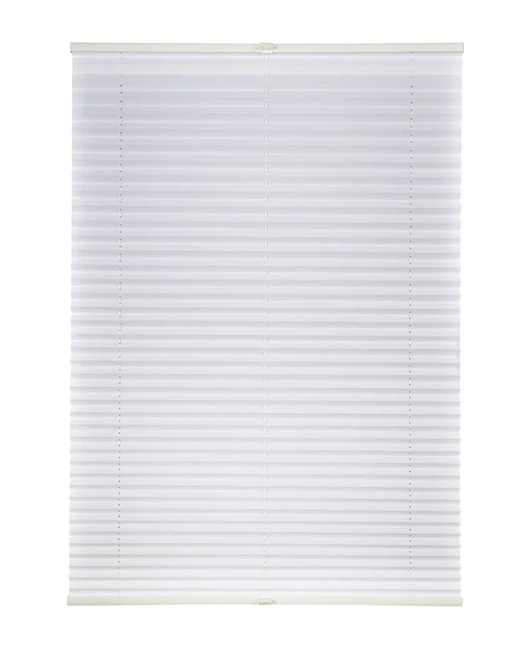 my deco Plissee 75 x 130 cm weiß
