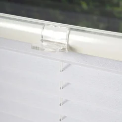 my deco Plissee 75 x 130 cm weiß