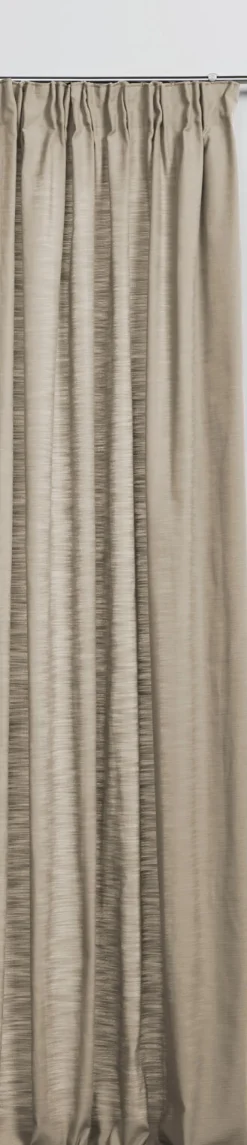 my deco Schlaufenvorhang BALANCE 135 x 245 cm beige