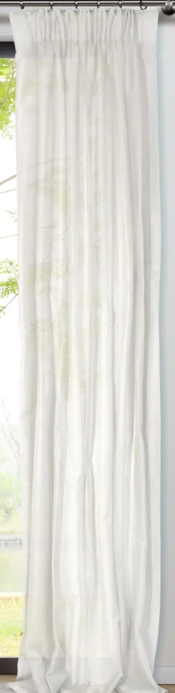 my deco Schlaufenvorhang SOFT 135 x 300 cm weiss