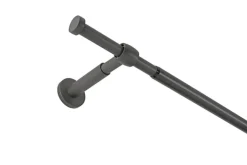 my deco Teleskopgarnitur CAP NOBLE 160-280 cm eisen-brush