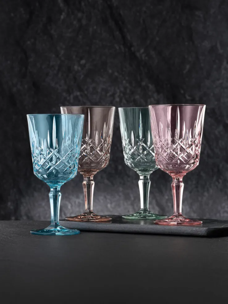 Nachtmann Cocktail- / Weinglas NOBLESSE 2er Set taupe Kristallglas