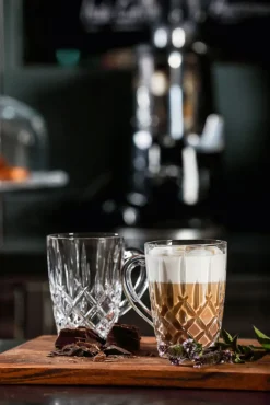 Nachtmann Kaffeebecher NOBLESSE BARISTA 2er Set 347 ml Kristallglas