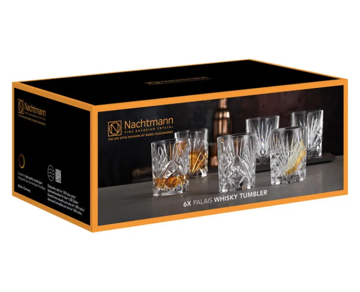Nachtmann Whiskyglas PALAIS 6er Set 288 ml Kristallglas