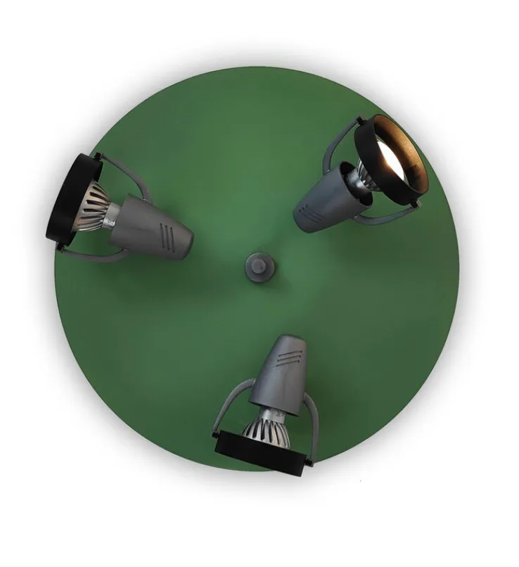 niermann STAND BY niermann Retrofit Kinderlampe Decke 3 Spots STRAHLER salbei