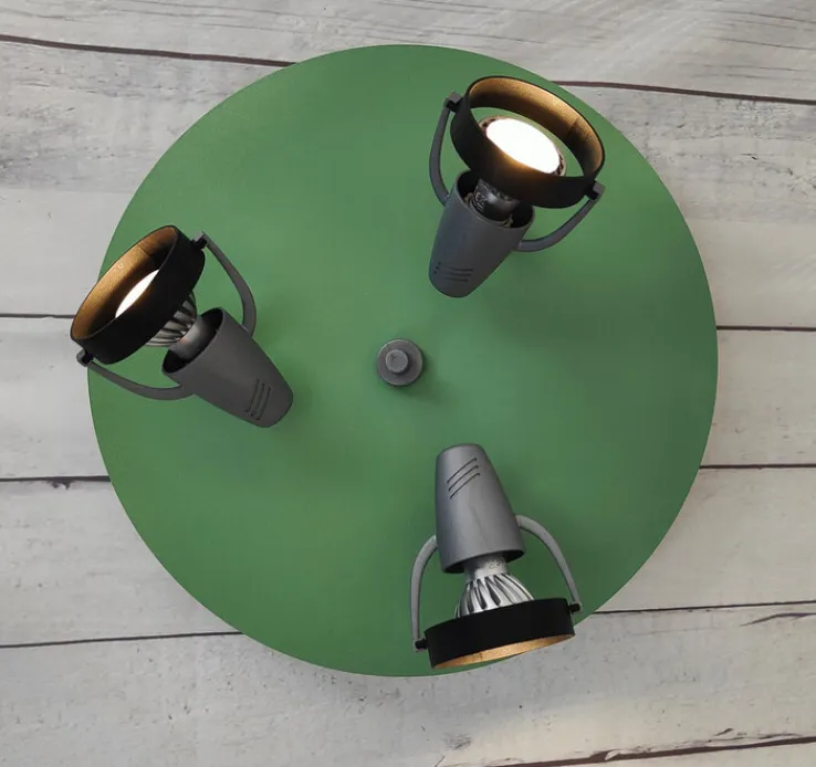 niermann STAND BY niermann Retrofit Kinderlampe Decke 3 Spots STRAHLER salbei