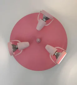 niermann STAND BY niermann Retrofit Kinderlampe Decke 3 Spots STRAHLER pastellrose