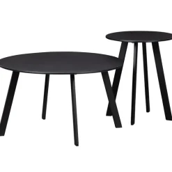 Outdoor Loungetisch FER 70 cm schwarz