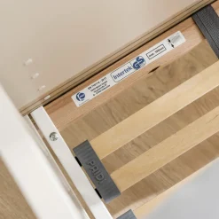 PAIDI Babybett EEFJE 70 x 140 cm beige/ braun