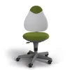 PAIDI Drehstuhl PEPE Stoffbezug grün/ weiß
