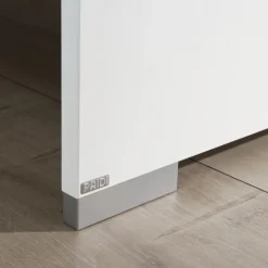 Kinder PAIDI Kinderbett KIRA Kreideweiß/ Eiche-Nautik