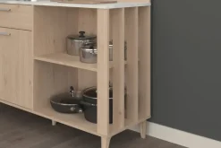 Parisot Beistellschrank GALA 12 Jackson Eiche NB ca. 120x100x41 cm