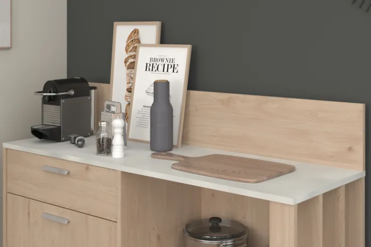 Parisot Beistellschrank GALA 12 Jackson Eiche NB ca. 120x100x41 cm