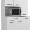 Parisot Buffet Schrank SEASON 120 x 185 x 40 cm weiß