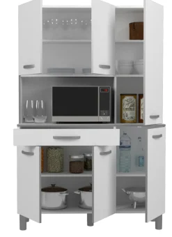 Parisot Buffet Schrank SEASON 120 x 185 x 40 cm weiß