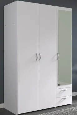 Kinder Parisot Kinder-Drehtürenschrank DAILY 4 weiß