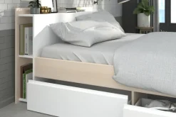 Parisot Stauraumbett MOST 5 beige/weiß 140 x 200 cm