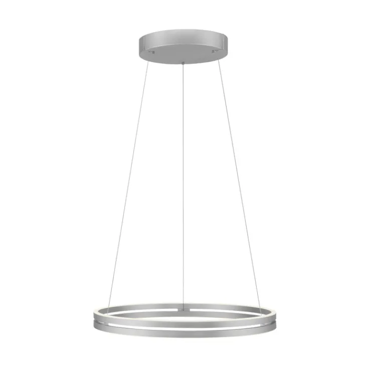 Paul Neuhaus LED Balkenpendel PURE E-LOOP 2-flg alufarbig