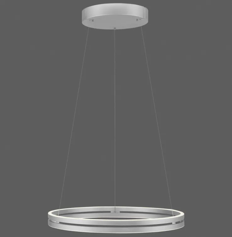 Paul Neuhaus LED Balkenpendel PURE E-LOOP 2-flg alufarbig